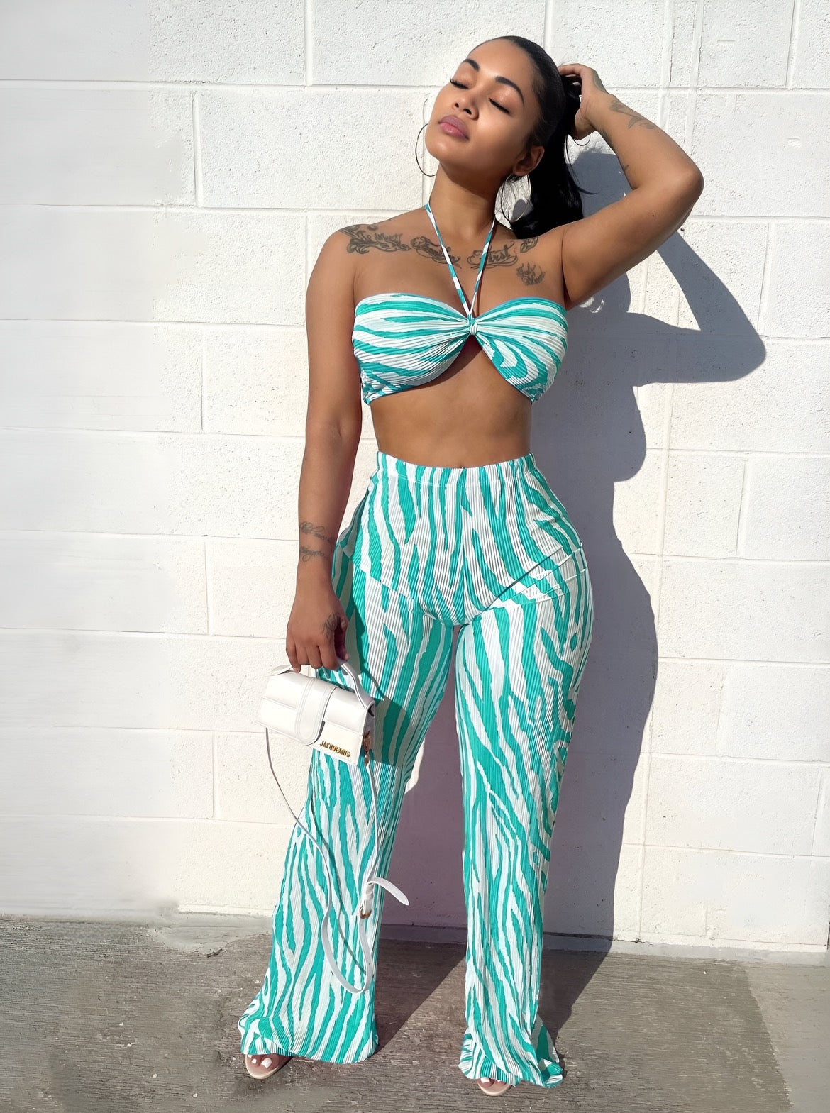 TURQUOISE 2 PIECE SET