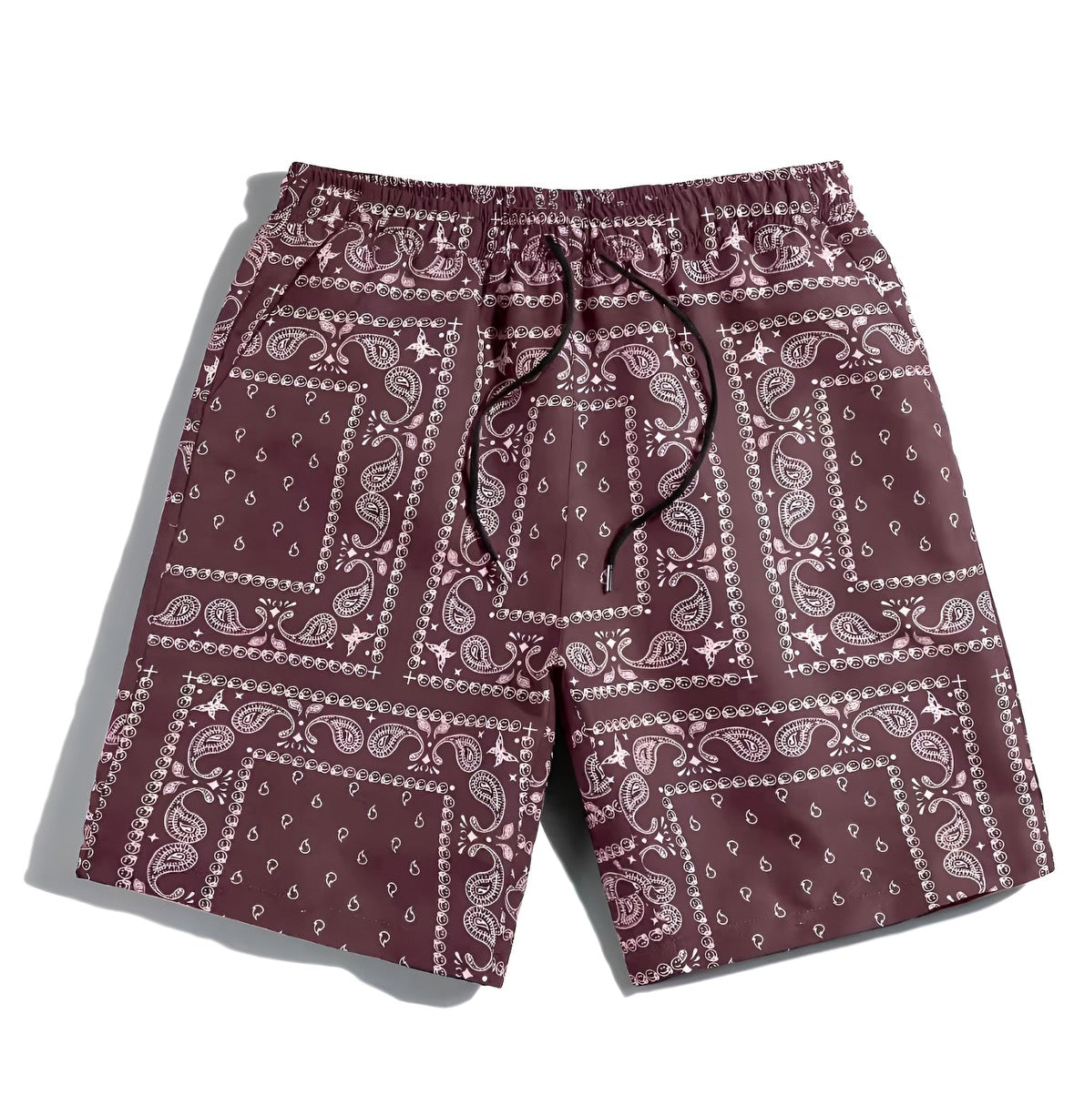 MENS PAISLEY SHORTS